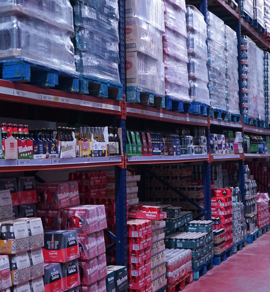 Almacén bebidas Cafés Mora